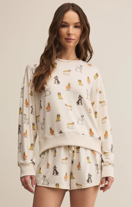 Zsupply Elle Pup LS Top