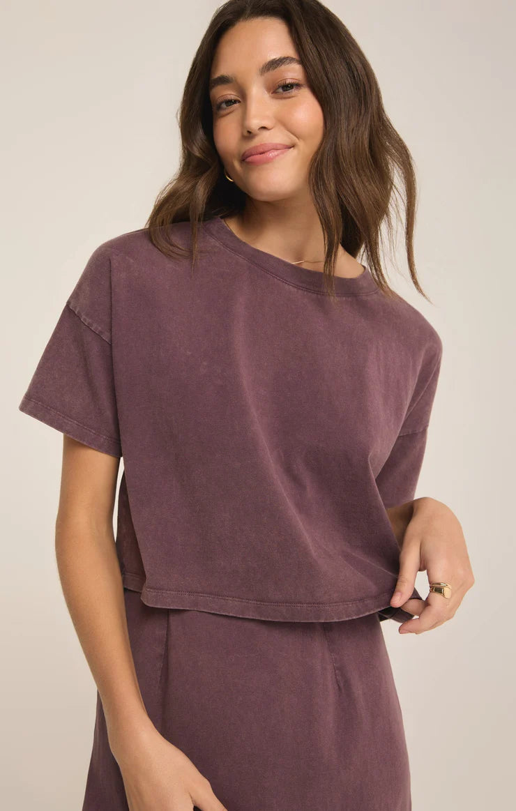 Z Supply Sway Cropped Tee