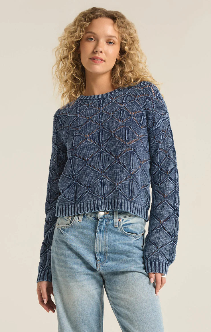 Rossio Pullover Sweater Midnight ZSupply