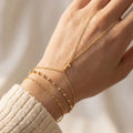 Cross Multi Chain Hand Bracelet