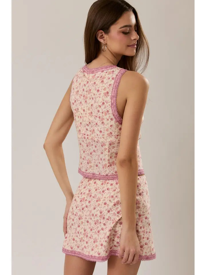 Lace Trim Tank