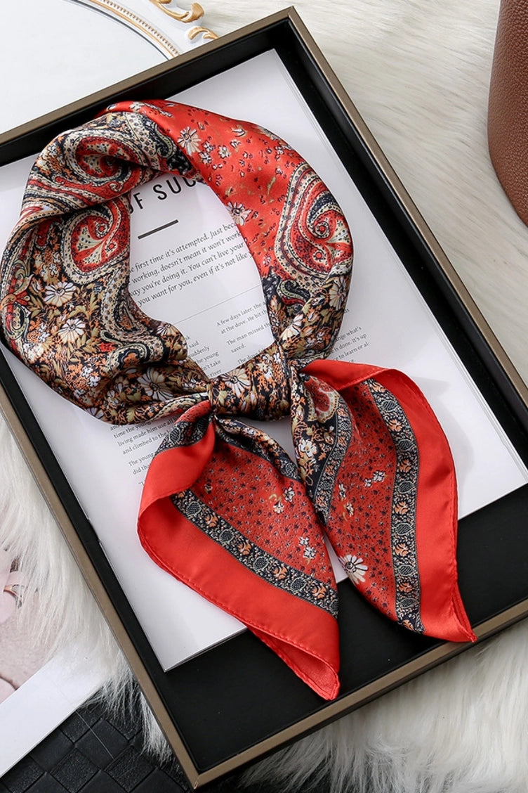Color Story Silk Scarf