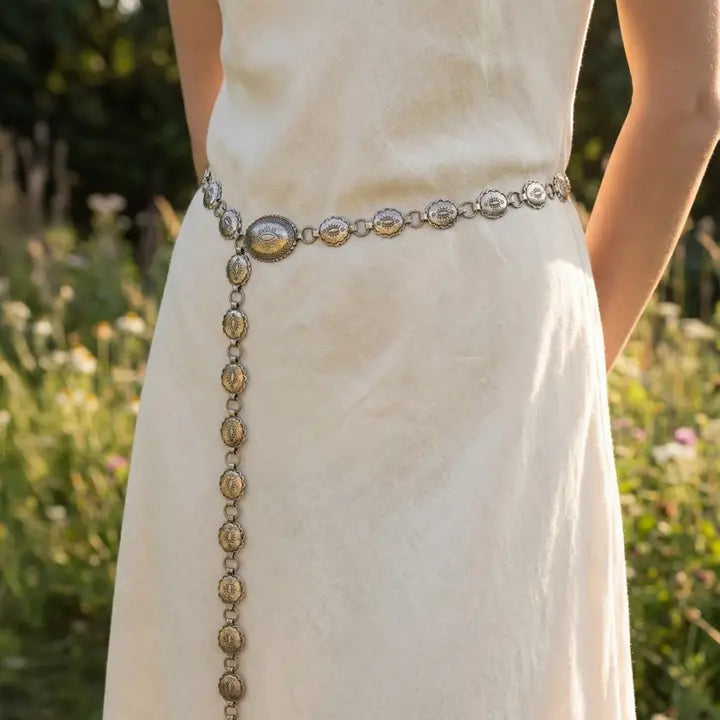 Oval Chain Link Belt