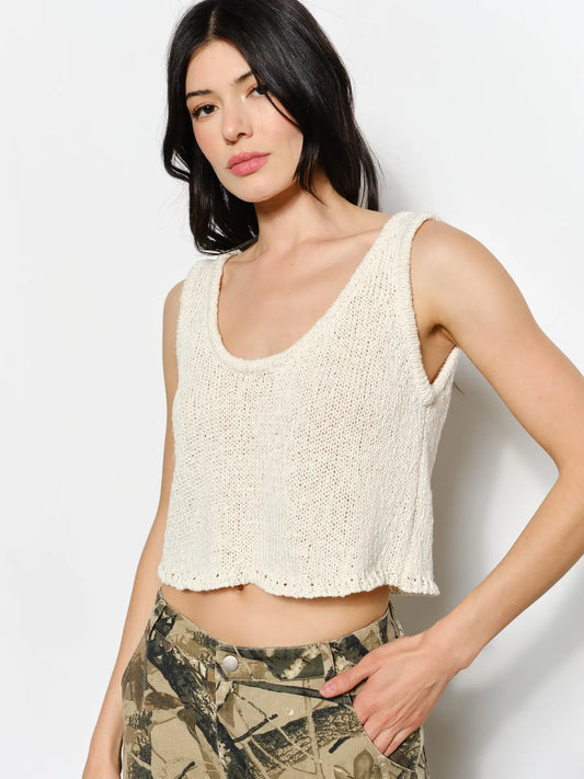 Dani Boucle Knit Tank
