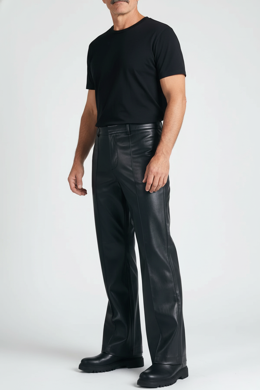 [AI-GEN] [Unknown Prompt] - Waist-up studio shot of a mature male model, 50s+, Hispanic with a distinguished...