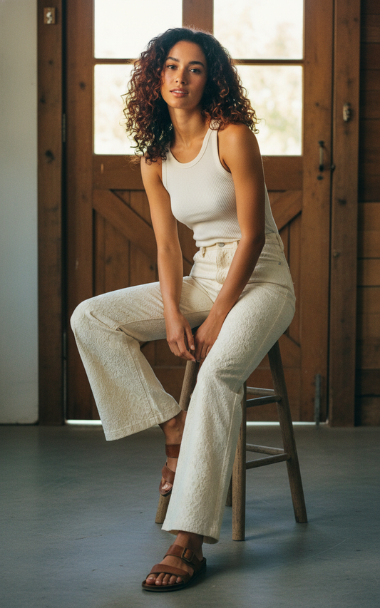 [AI-GEN] [Unknown Prompt] - ⚠️ CRITICAL MODEL IDENTITY:
The model in this image MUST be: 27 female, Medium w...