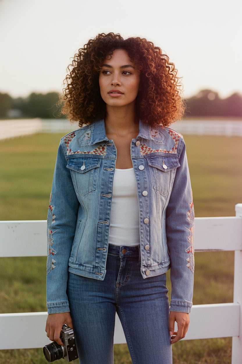 [AI-GEN] [Unknown Prompt] - MODEL: Late 26 female, Warm, medium olive skin with subtle golden undertones., W...