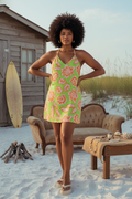 SCENE CONTEXT:
STUDIO SETTING: Editorial fashion photography of a young creative woman on a secluded