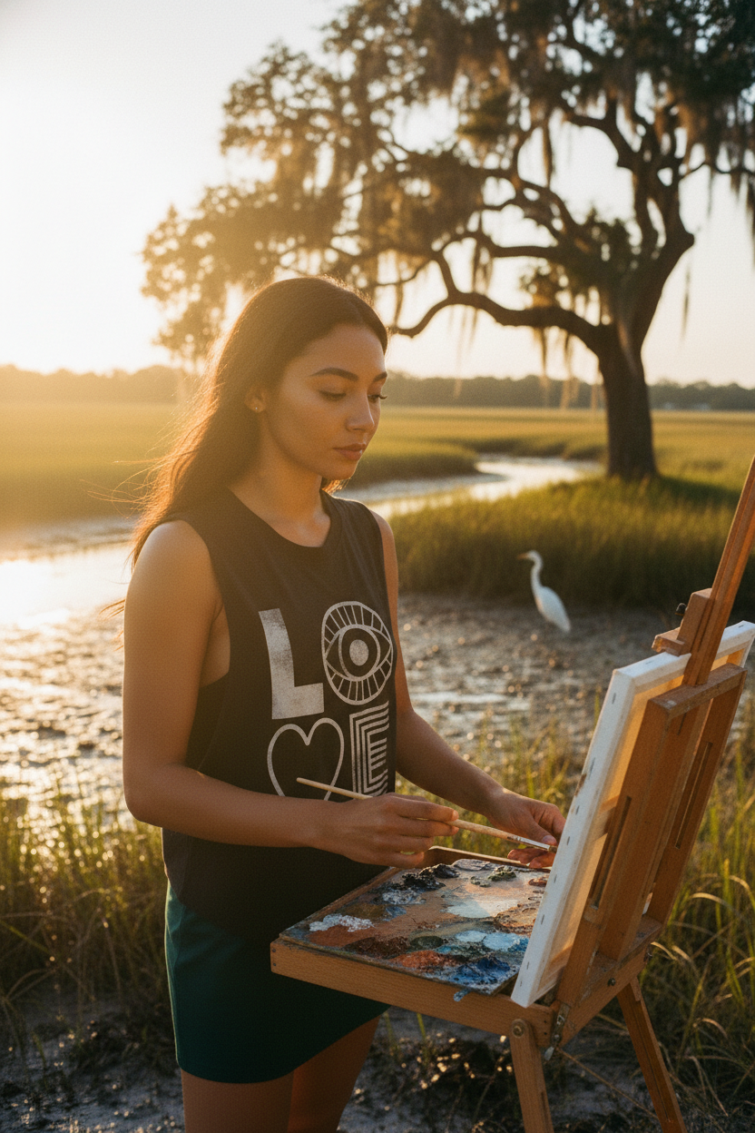 ## CAMERA & COMPOSITION (Cheat Sheet V2)
## COMPOSITION DIRECTION (V2)

**Camera Setup:**
- Angle: L