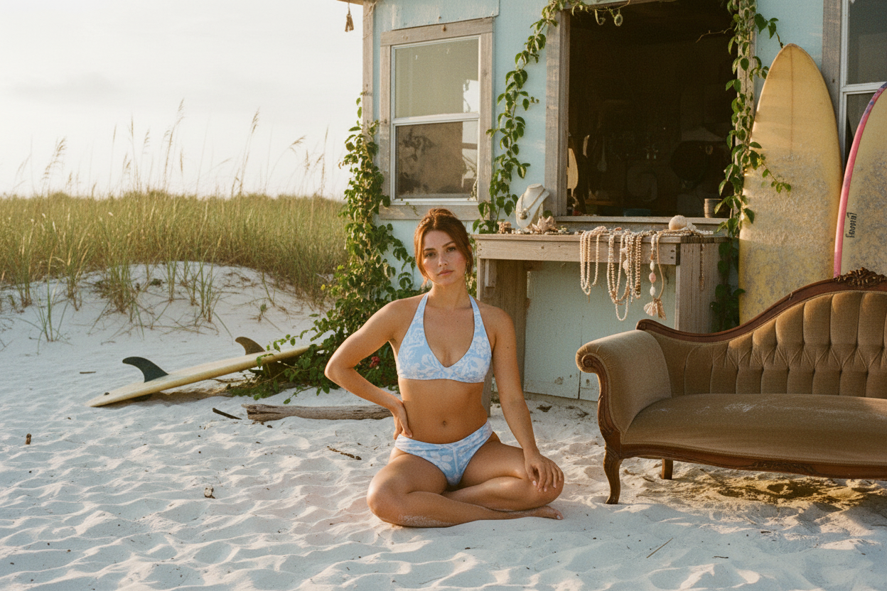 AI Editorial - Rip Curl Pacific Coast D-DD Bikini Top