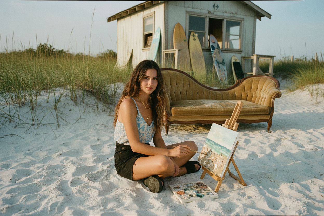 AI Editorial - Rip Curl Party Pack Cami