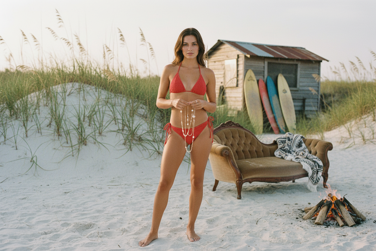 AI Editorial - Rip Curl Oasis Skimpy Bikini