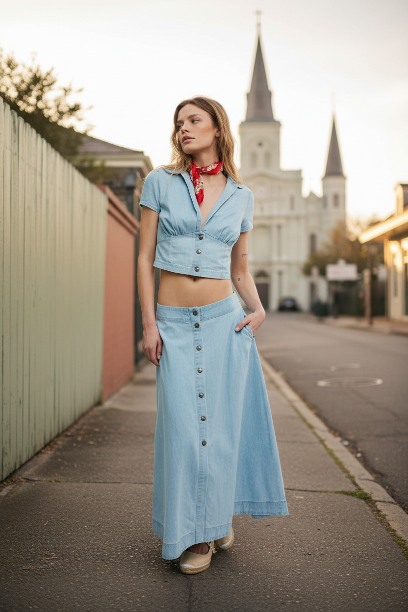 AI Editorial - Free People Easy Does It Set