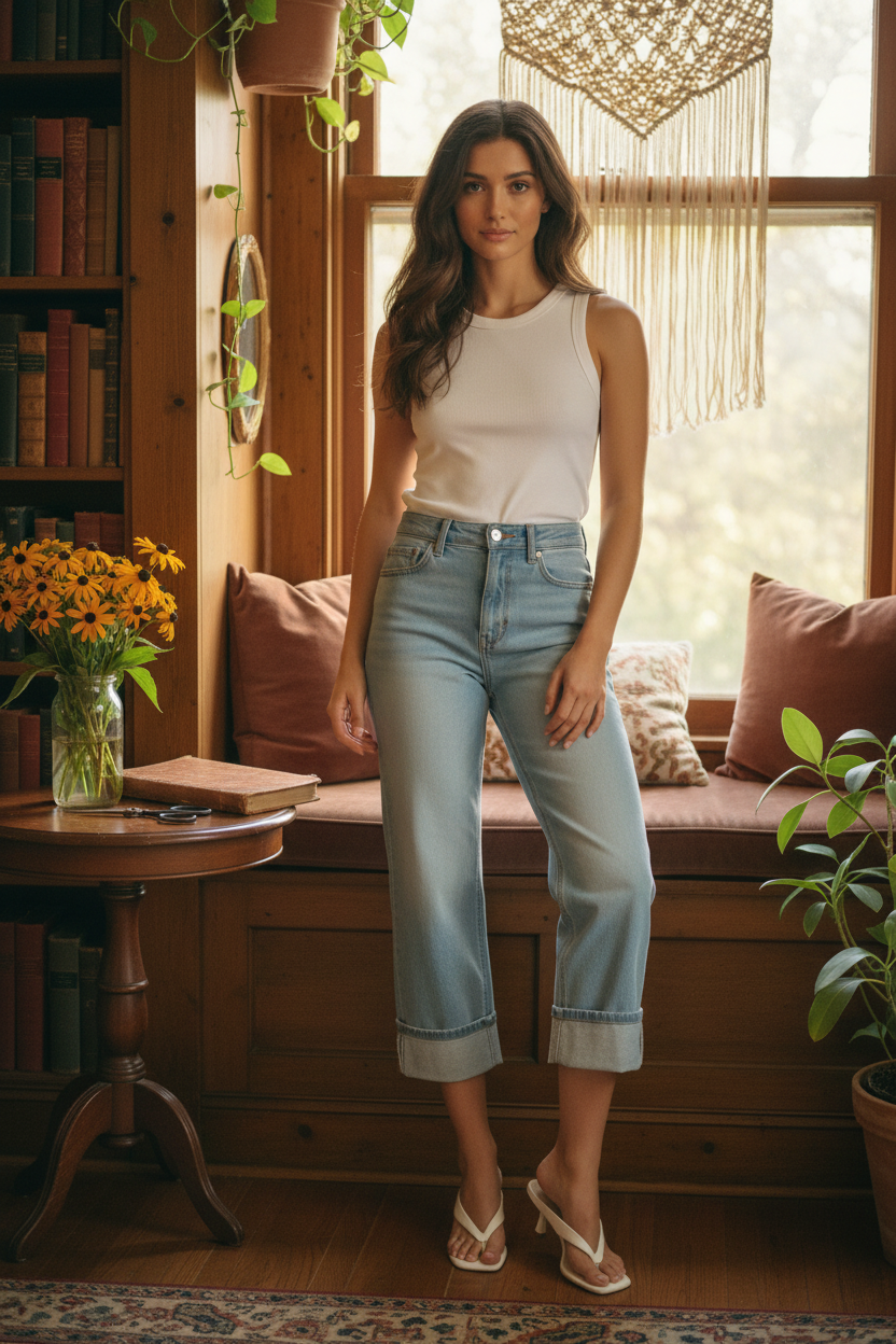 AI Editorial - Dear John Holly Jeans