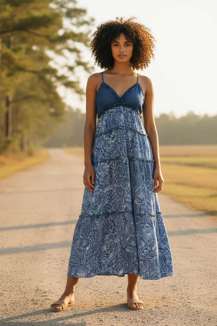 AI Editorial - Dear John Vicky Dress