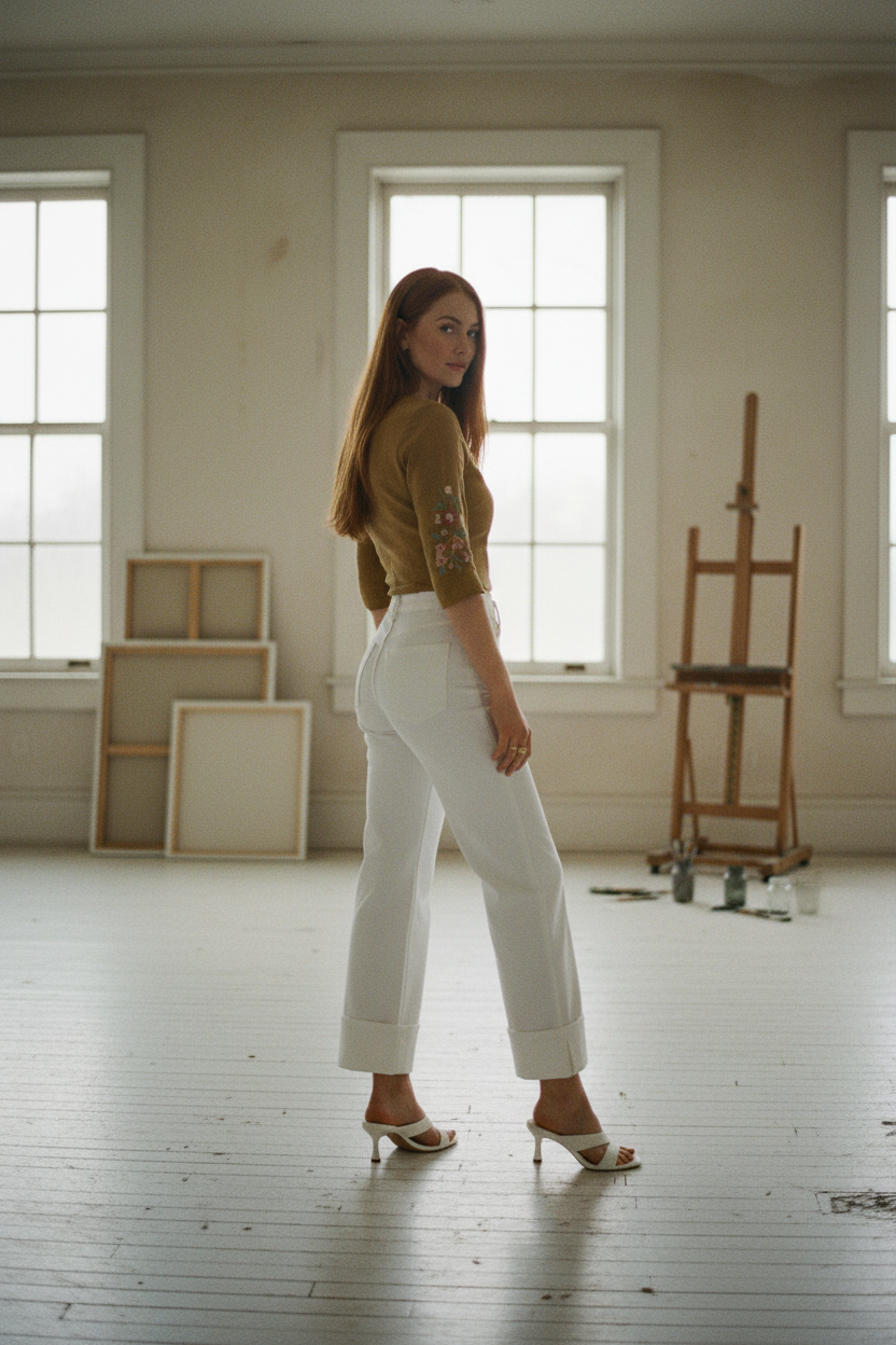 AI Editorial - Dear John Holly Jeans