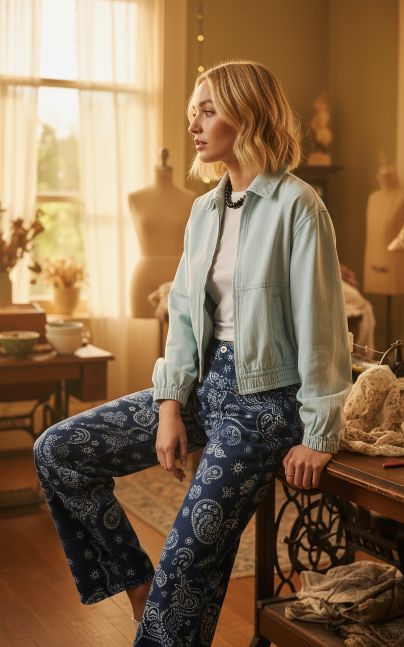 AI Editorial - Free People Birdie Jacket