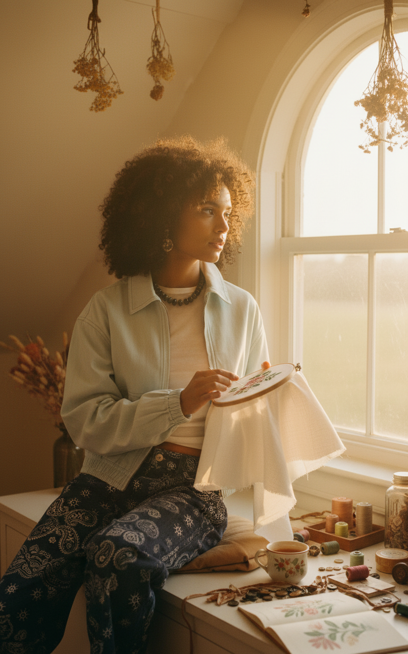 AI Editorial - Free People Birdie Jacket