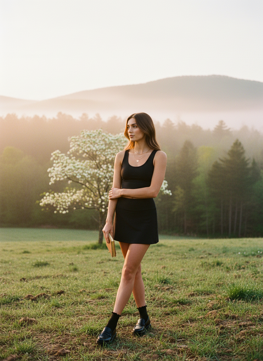 AI Editorial - Performance A-Line Skort