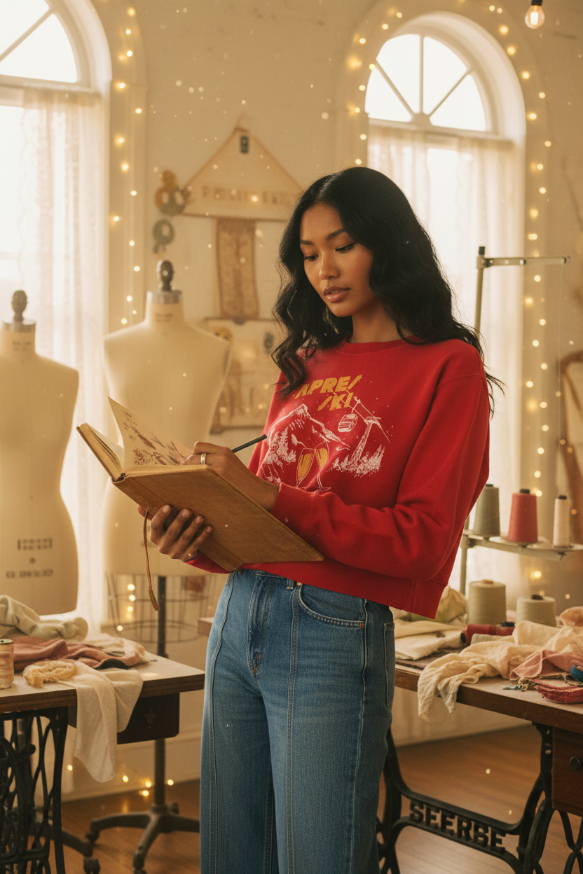 AI Editorial - Chaser Apres Ski Cheers Long Sleeve