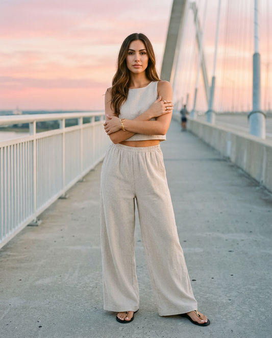 AI Editorial - Sadie & Sage Garden Sun Pants
