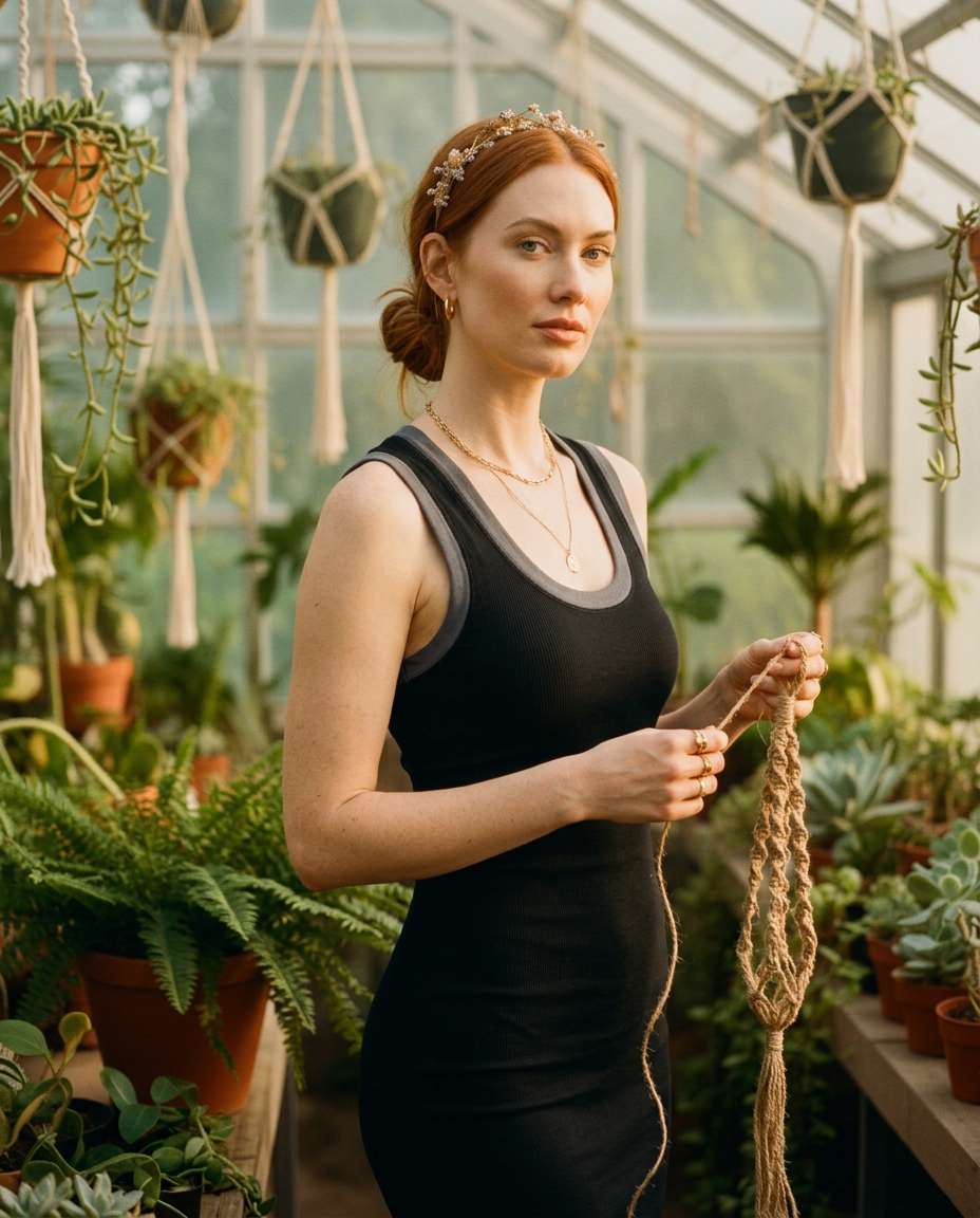 AI Editorial - Free People Longer Days Tank