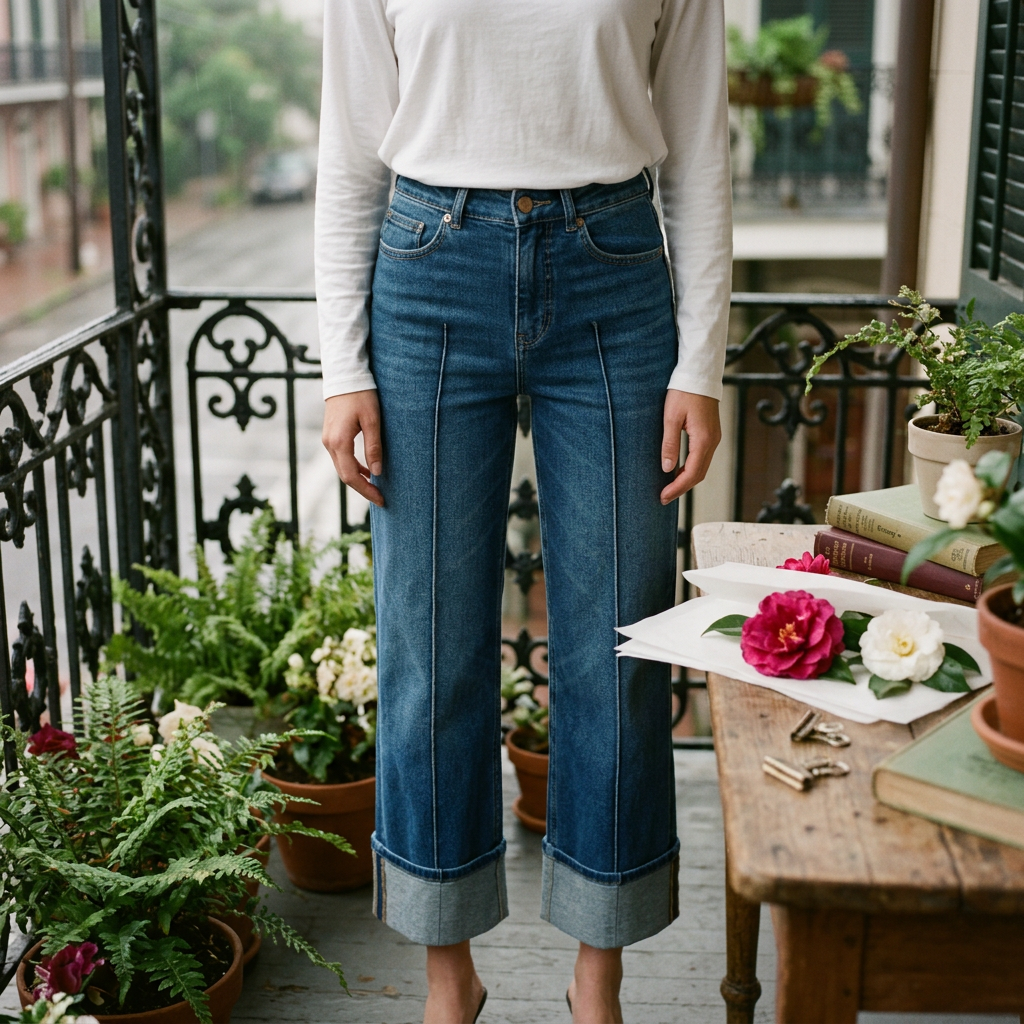 AI Editorial - Dear John Holly Jeans
