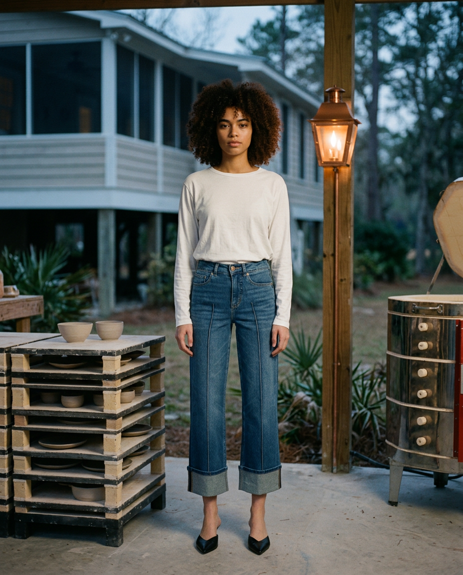 AI Editorial - Dear John Holly Jeans