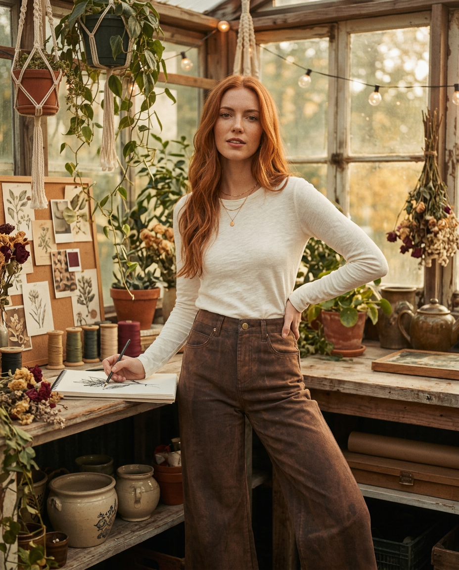 AI Editorial - Dear John Audrey High Rise Jean