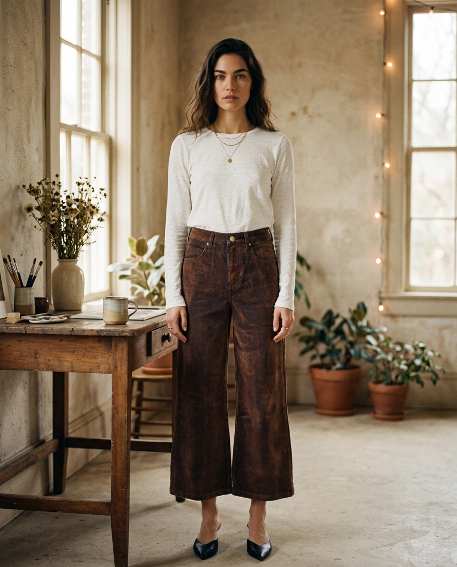 AI Editorial - Dear John Audrey High Rise Jean