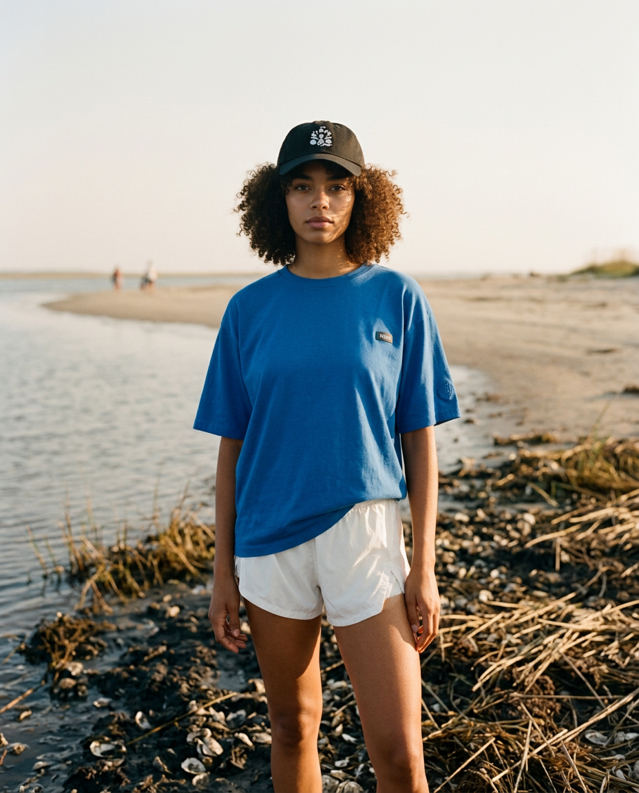 AI Editorial - Free People Tackle Tee