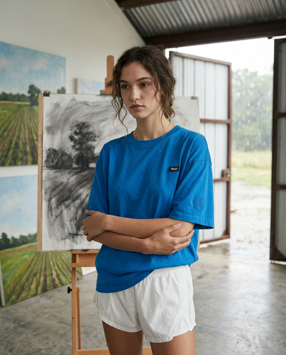 AI Editorial - Free People Tackle Tee