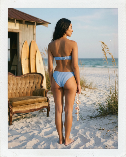 AI Editorial - Mink Pink Zephyr Shell Bikini Bottom