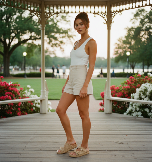 AI Editorial - MIA Trendy Sandals