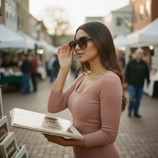 AI Editorial - Quay Sweet Talker Sunglasses