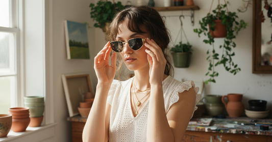AI Editorial - Quay Hit Single Sunglasses