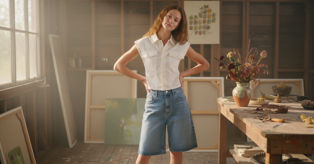 AI Editorial - Steve Madden Cassady Top