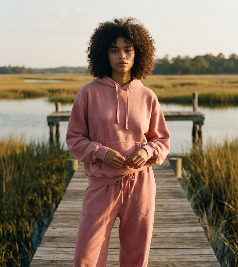 AI Editorial - FREE PEOPLE SLOW IT DOWN JOGGER
