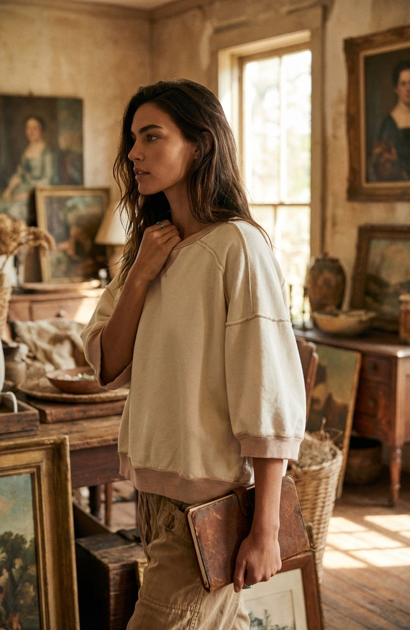 AI Editorial - FREE PEOPLE EVERYTHING PULLOVER