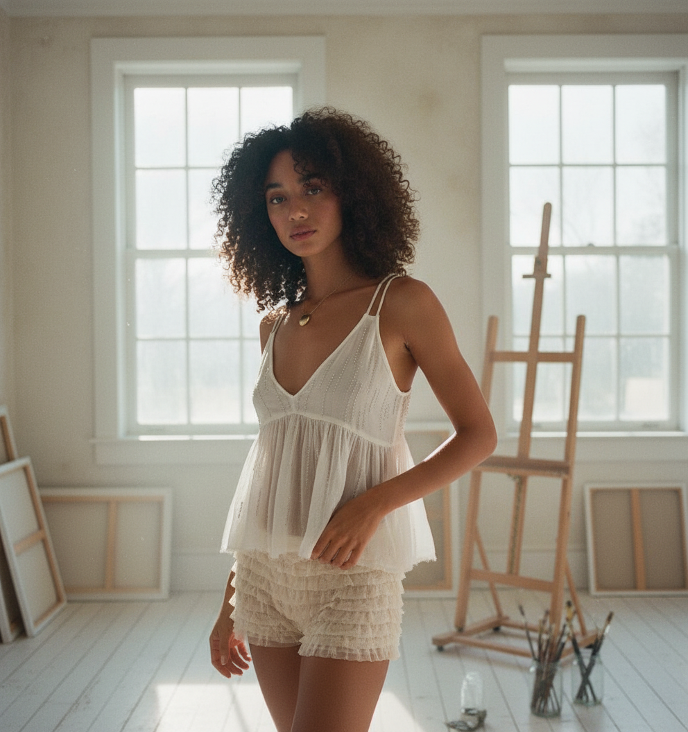 AI Editorial - Free People Ariel Cami