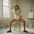 AI Editorial - Free People Heirloom Printed Tee