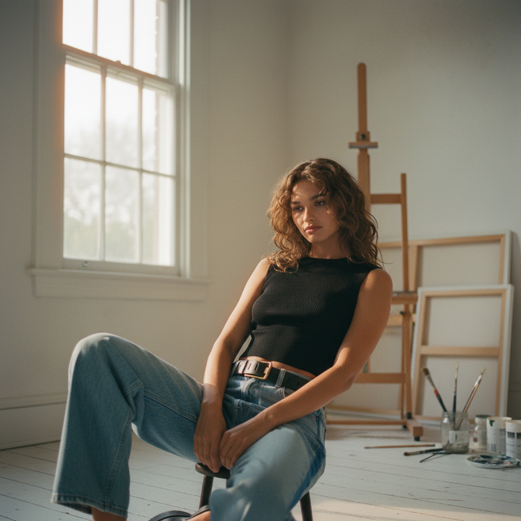 AI Editorial - Free People Back to Back Tee