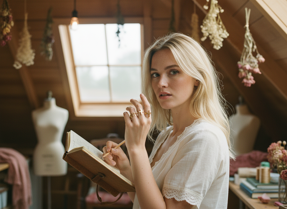 AI Editorial - Six Piece Assorted Cross Rings Set