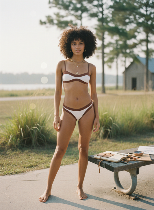 AI Editorial - Malai Barn Red Color Blend Array Bottom