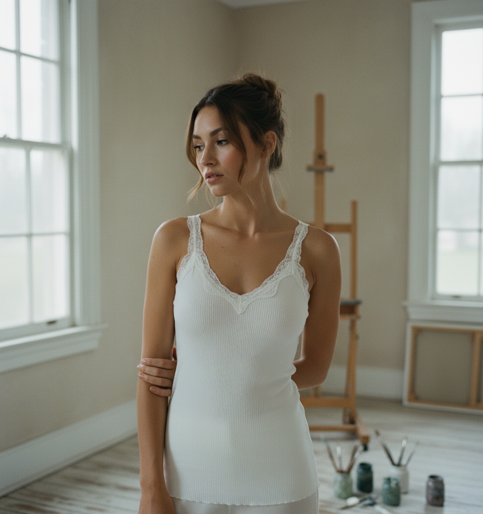 AI Editorial - Free People Spring Fever Cami