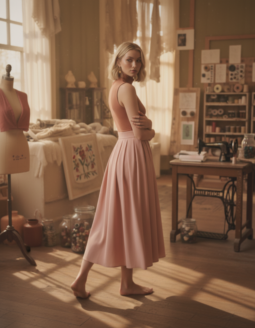AI Editorial - Cecilia Dress