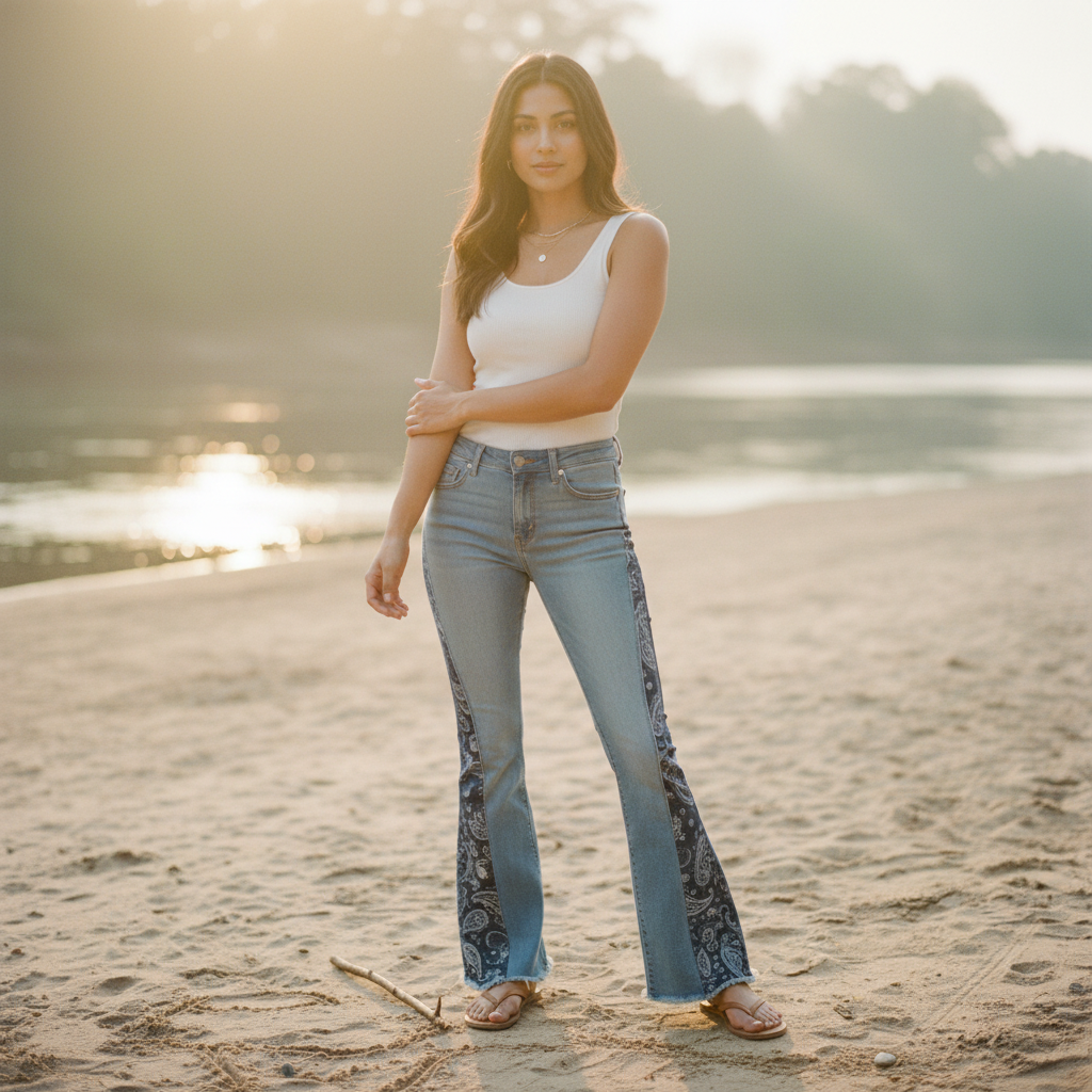 AI Editorial - Dear John Hendrix Jeans