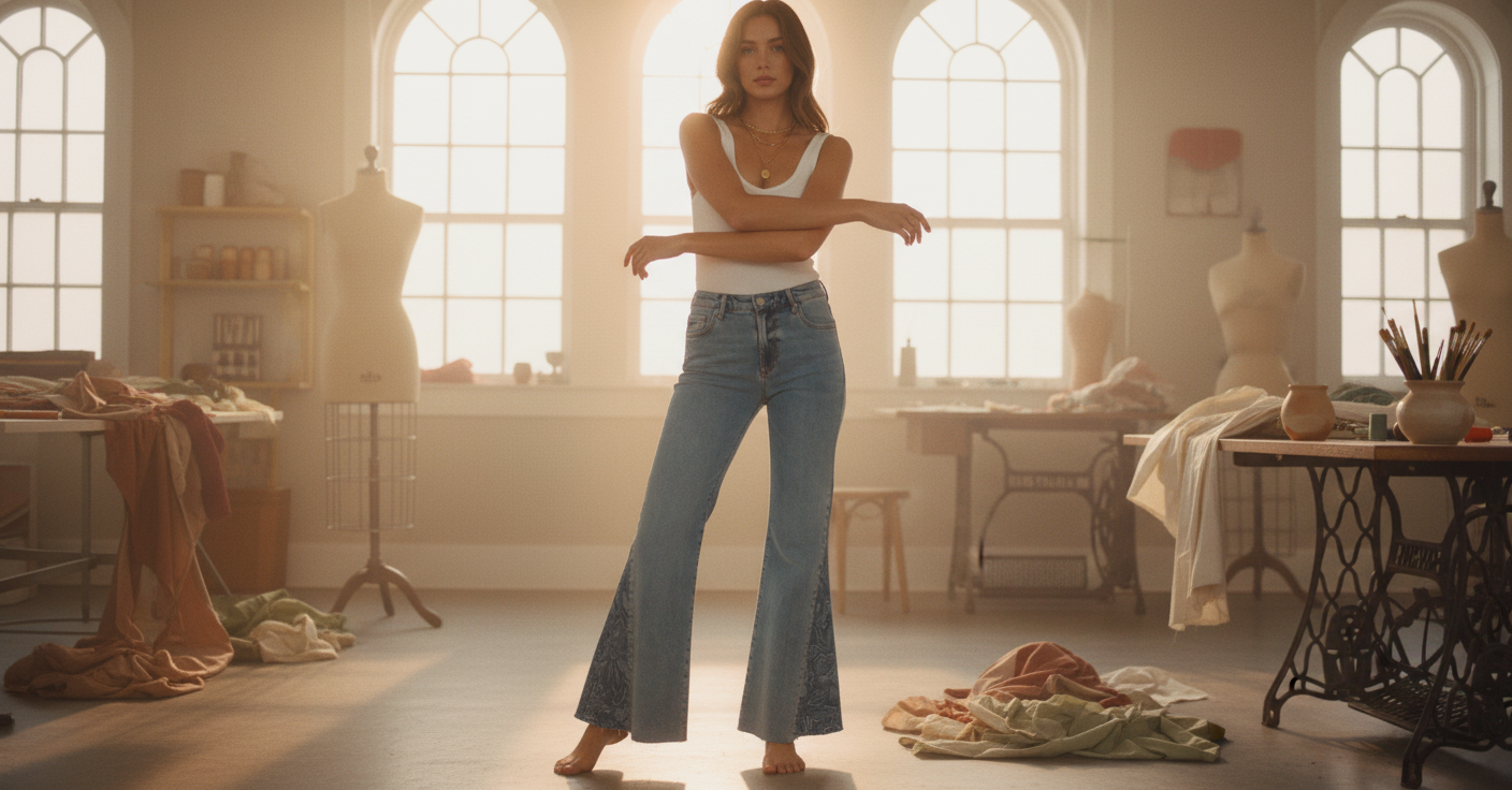 AI Editorial - Dear John Hendrix Jeans