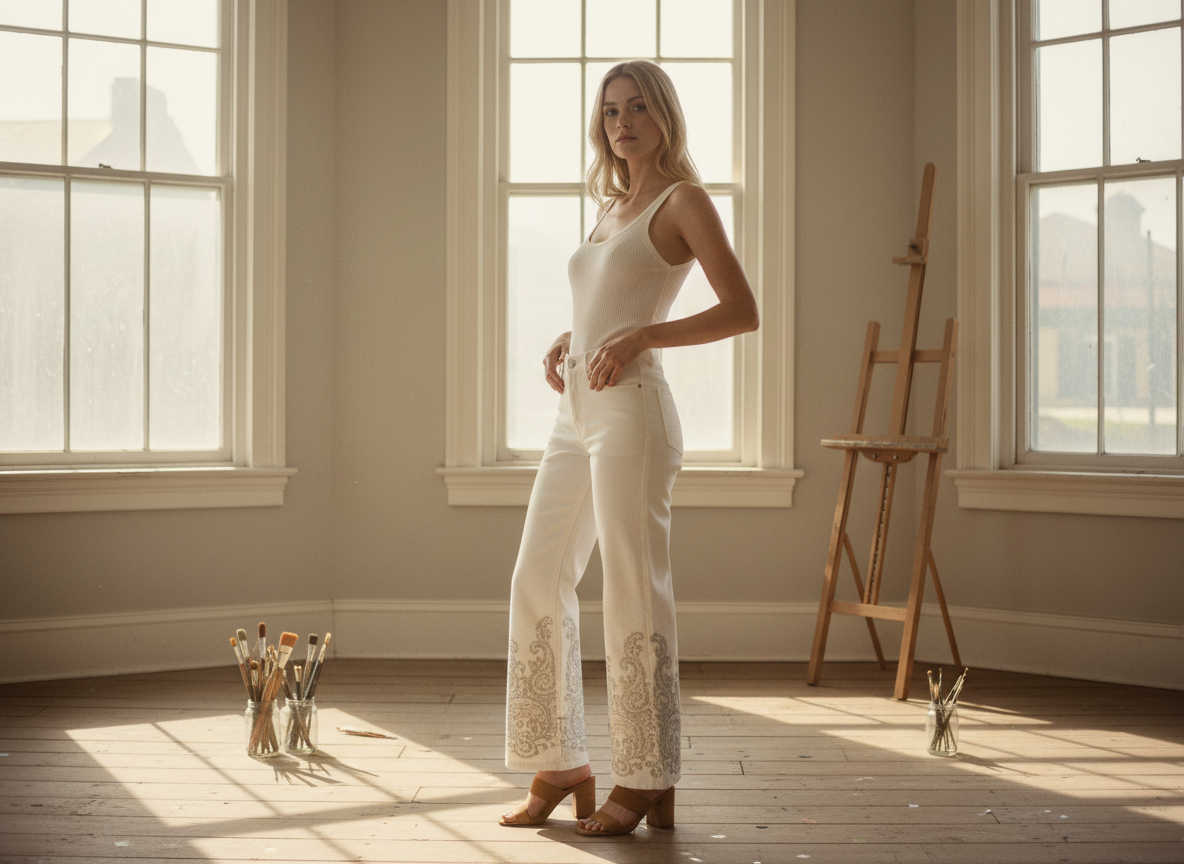 AI Editorial - Dear John Holly Jeans