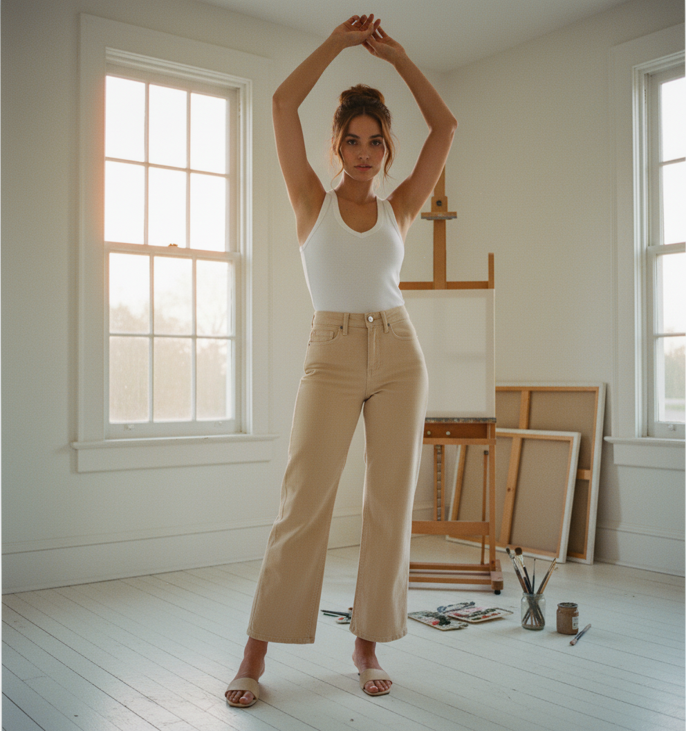 AI Editorial - Dear John Holly Jeans